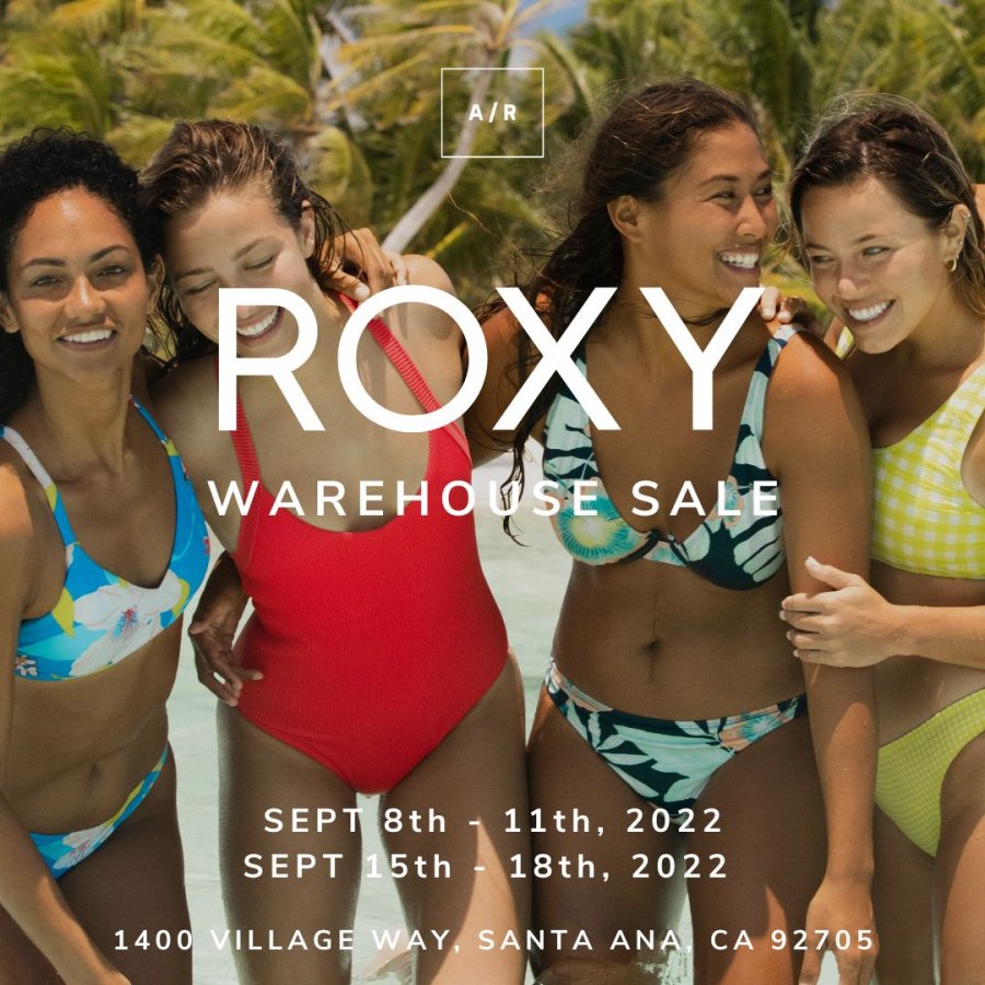 Quiksilver and Roxy Warehouse Sale