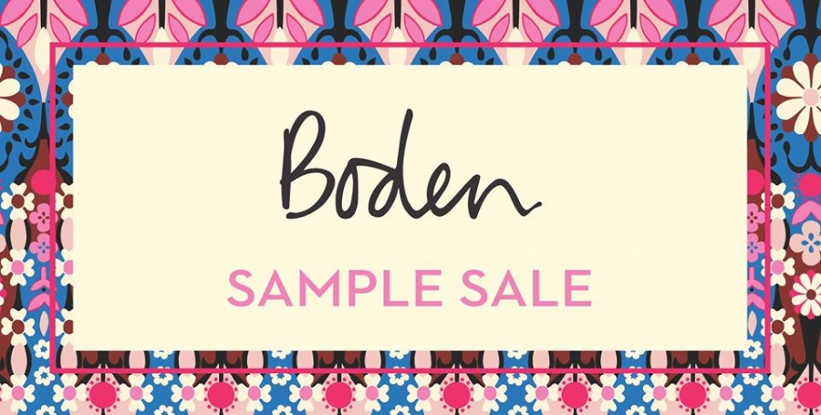 Boden sample sales in New York