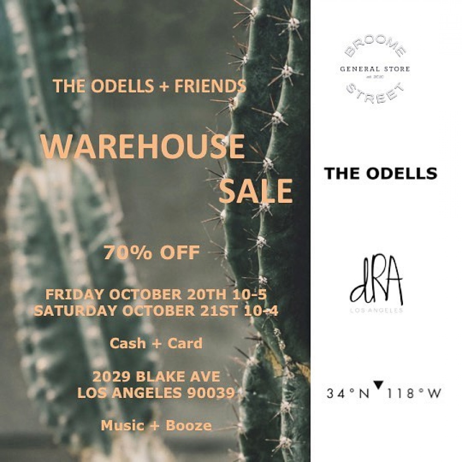 The Odells and Friends Warehouse Sale
