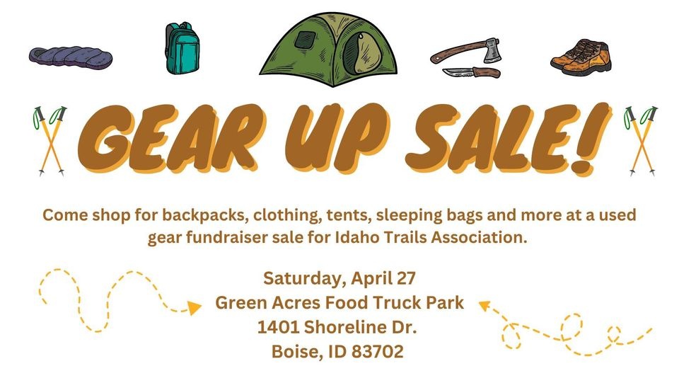 Idaho Trails Association Gear Up Sale