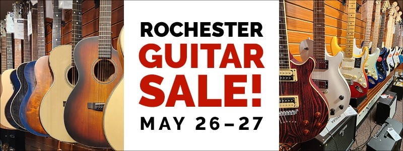 Schmitt Music Rochester Guitar Clearance Sale