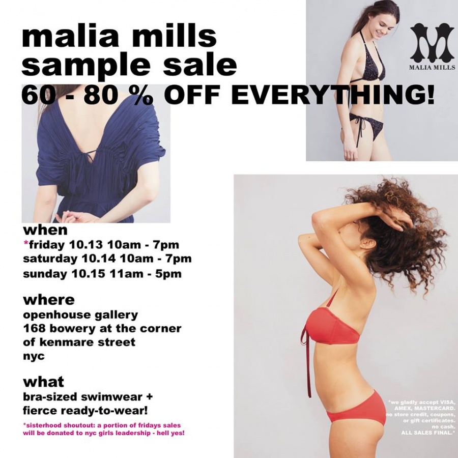 Malia Mills Sample Sale
