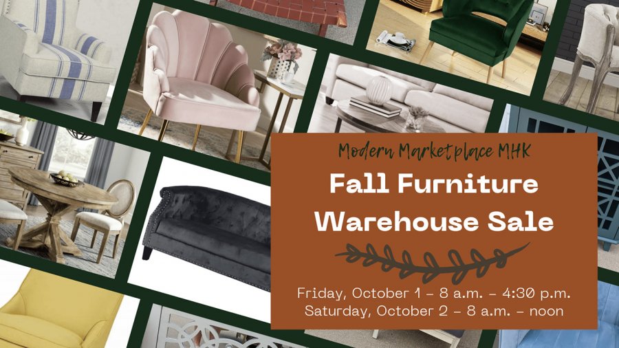 Modern Marketplace MHK Fall Furniture Warehouse Sale