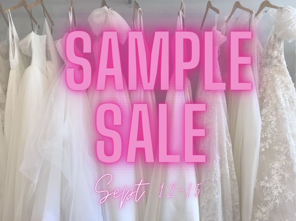 Jennifer's Bridal Sample Sale