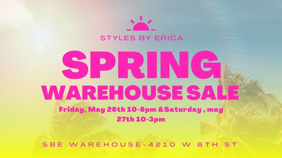 Styles By Erica Boutique Spring Warehouse Sale