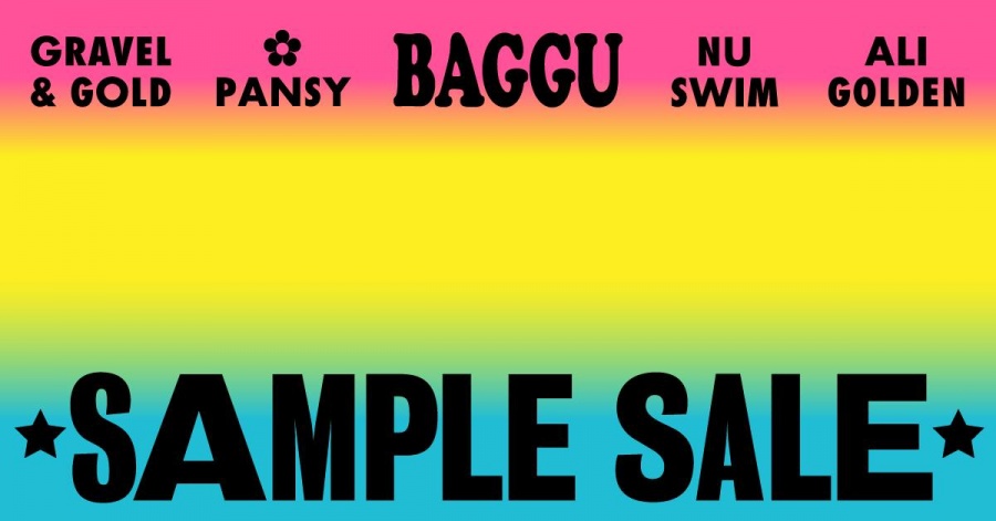 BAGGU & Friends SF Sample Sale!