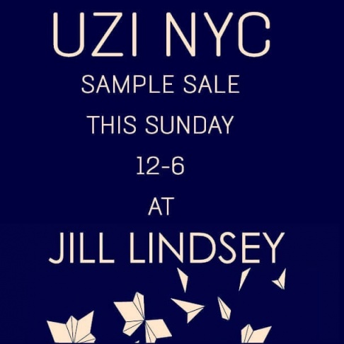 UZI NYC Sample Sale