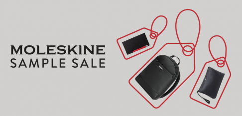 Moleskine Sample Sale