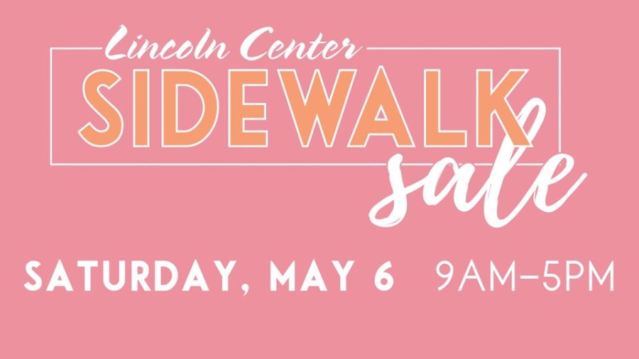 Lincoln Center Semi-Annual Sidewalk Sale