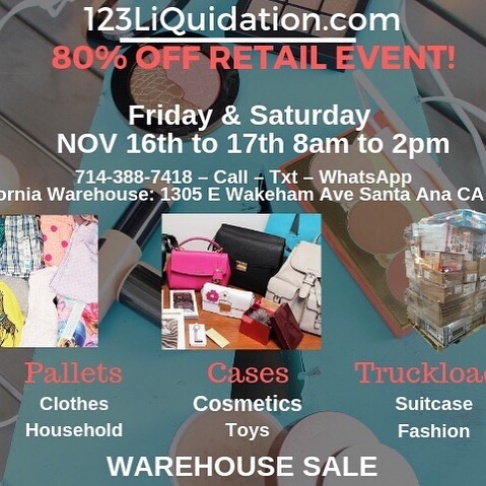123 LiQuidation Warehouse Sale