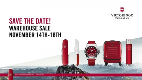 Victorinox Swiss Army Annual Warehouse Sale