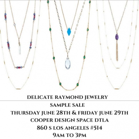 Delicate Raymond Jewelry Sample Sale