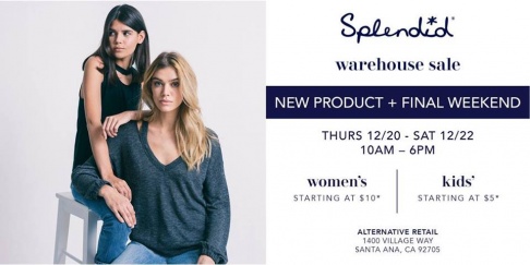 Splendid Warehouse Sale