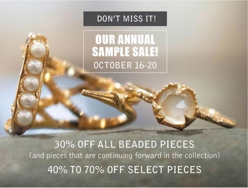 Karen Karch Jewelry Sample Sale