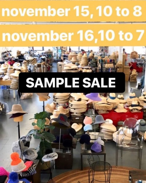 Lola Hats Sample Sale