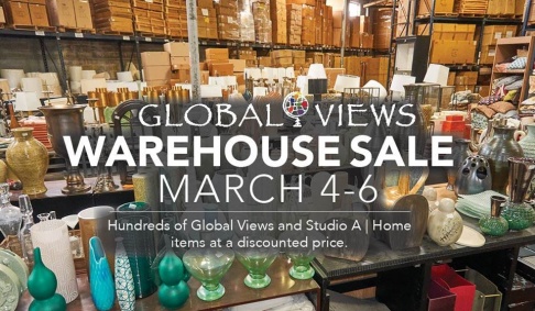 Global Views Warehouse Sale