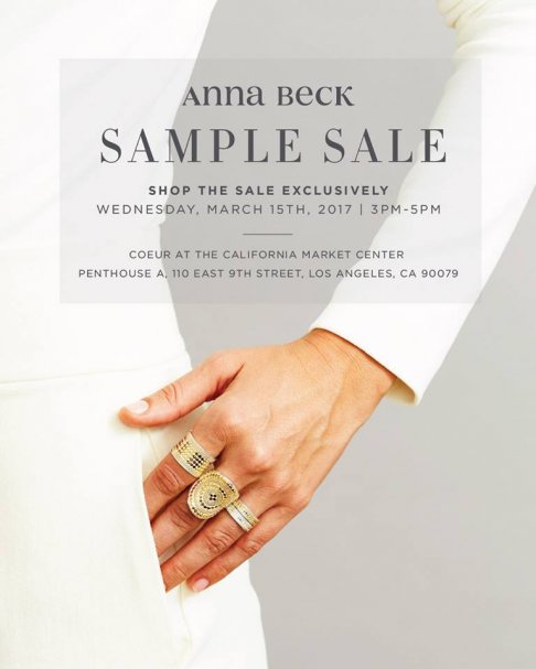 Anna Beck sample sale 