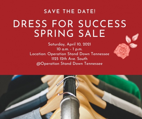 Dress for Success Spring Inventory Sale - Operation Stand Down TN