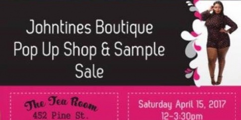 Johntines Boutique Plus Size Pop Up Shop and Sample Sale