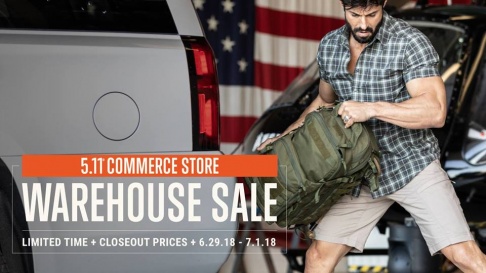 5.11 Tactical Warehouse Sale