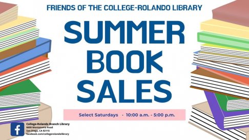 Friends of the College - Rolando Library Summer Book Sale 
