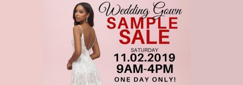 Mia's Bridal & Tailoring Fall 2019 Sample Sale