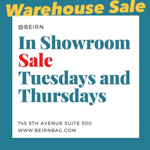BEIRN Warehouse Sale