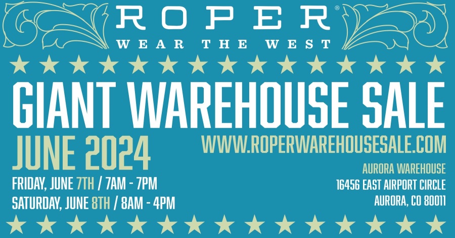 Roper Warehouse Sale - Aurora, Co