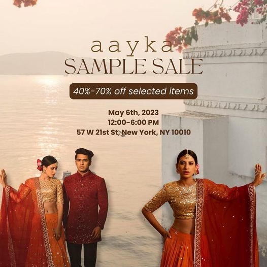 Aayka Sample Sale