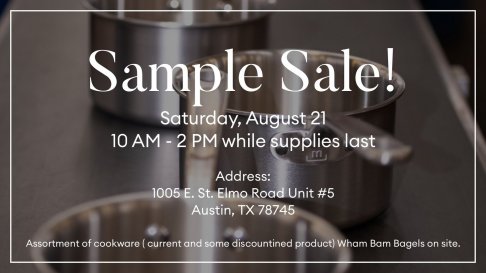 Made In Sample Sale