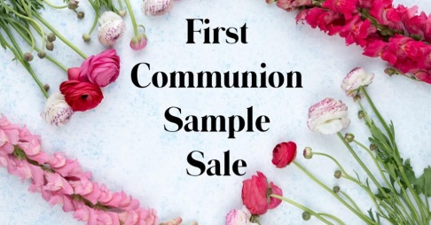 James And Olive First Communion Dress Sample Sale