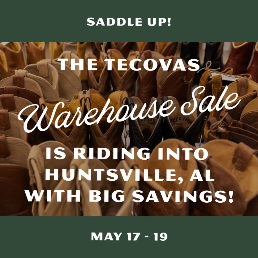 Tecovas Warehouse Sale