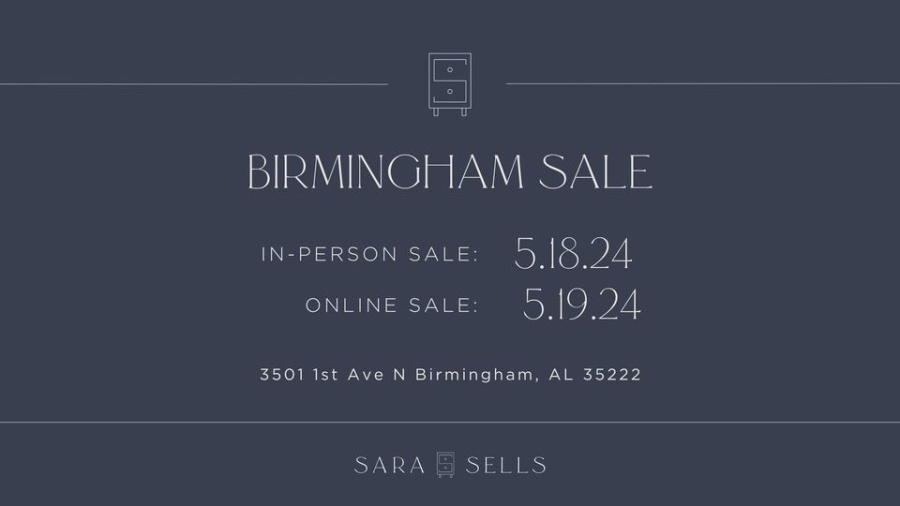 Sara Sells May Sale - Birmingham
