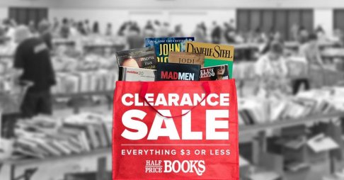 Half Price Books Clearance Sale