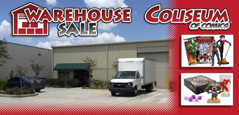 Coliseum of Comics Summer Warehouse Sale