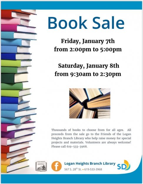Logan Heights Library Book Sale