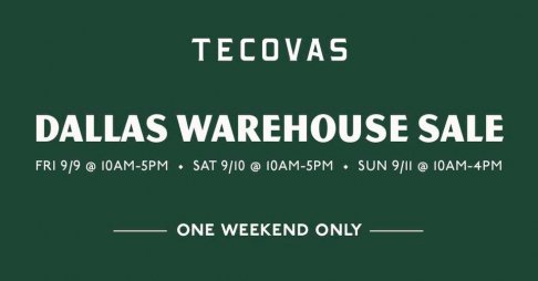 Tecovas Dallas Warehouse Sale