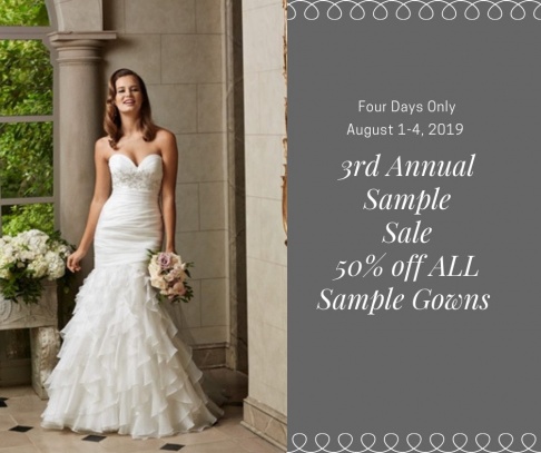 The Valley Bride 3rd Annual Sample Sale