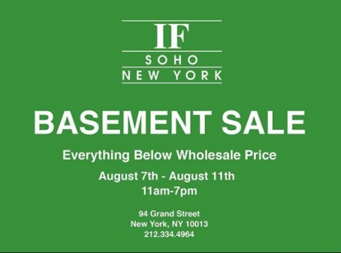 IF SoHo Basement Sale
