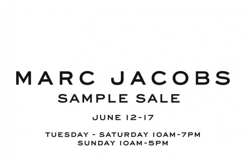 Marc Jacobs Sample Sale