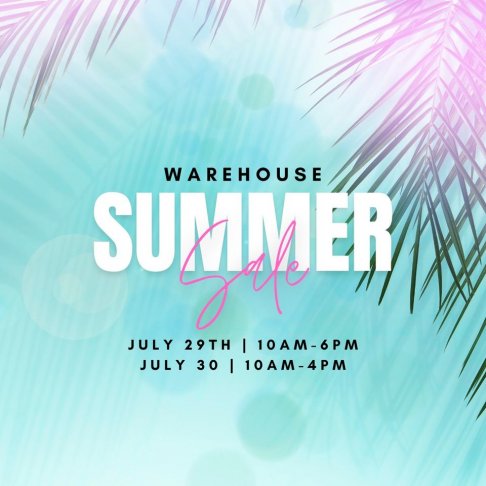 Moxie District 31 Summer Warehouse Sale