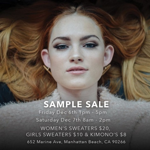 Woven Heart Sample Sale