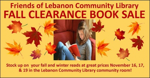 Lebanon Community Library Clearance Sale