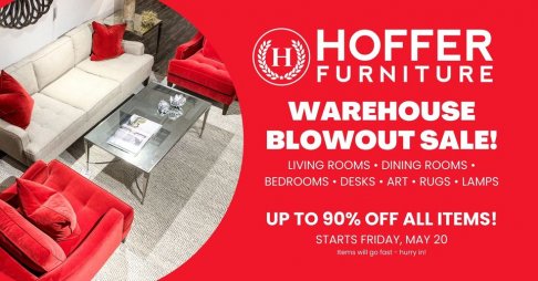 Hoffer Furniture's BIGGEST EVER Blowout Sale