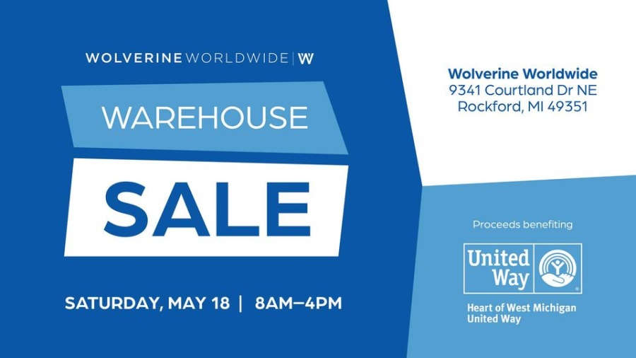 Wolverine Worldwide's United Way Warehouse Sale