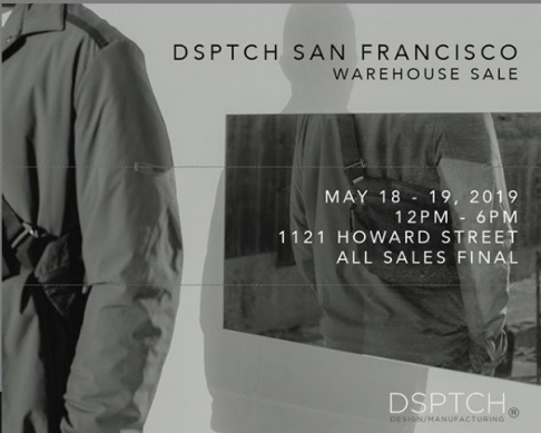 DSPTCH Warehouse Sale