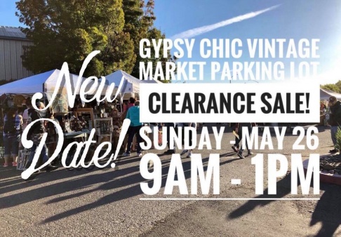 Gypsy-Chic Vintage Market Parking Lot Clearance Sale