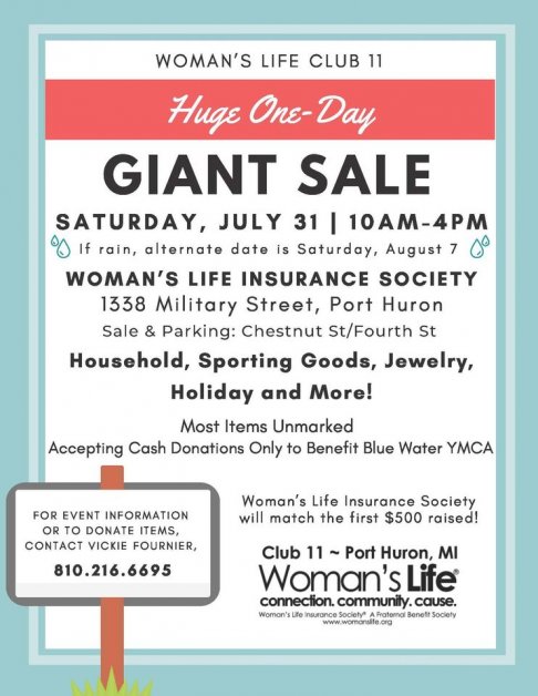 Woman's Life Insurance Society Giant Sale