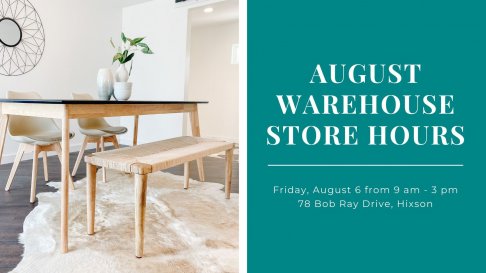 Staged to Sell Chattanooga August Warehouse Store Sale