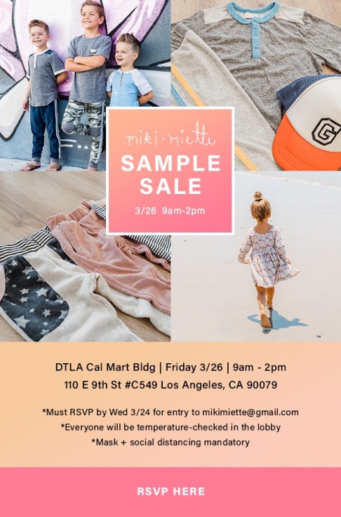 Miki Miette Sample Sale